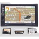 GPS НАВИГАЦИОННА СИСТЕМА ДВОЕН ДИН, УНИВЕРСАЛЕН С РАДИО, BLUETOOTH, MP3, СЛОТ ЗА КАРТА, USB ПОРТ